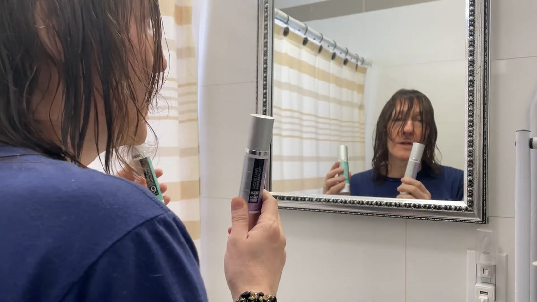 "This is why I still have hair" How Ed applies his More Hair Naturally products