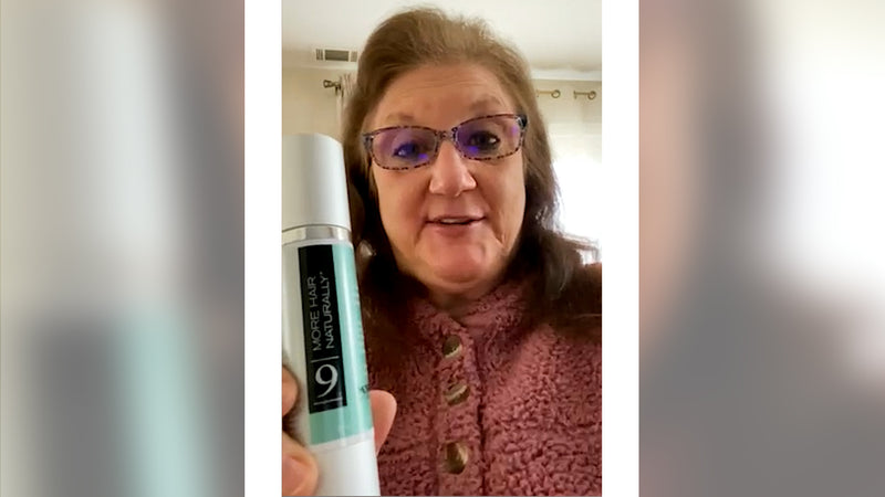 "It helps my hair from thinning and falling out" How Linda applies her More Hair Naturally products